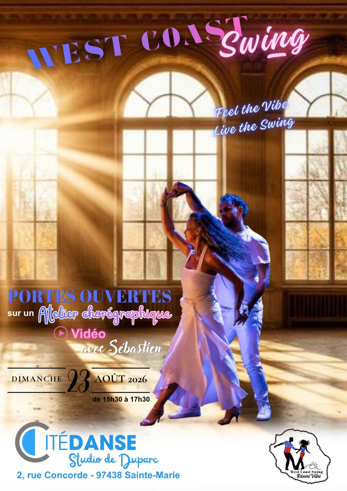 Porte ouvert danse West Coast swing à duparc