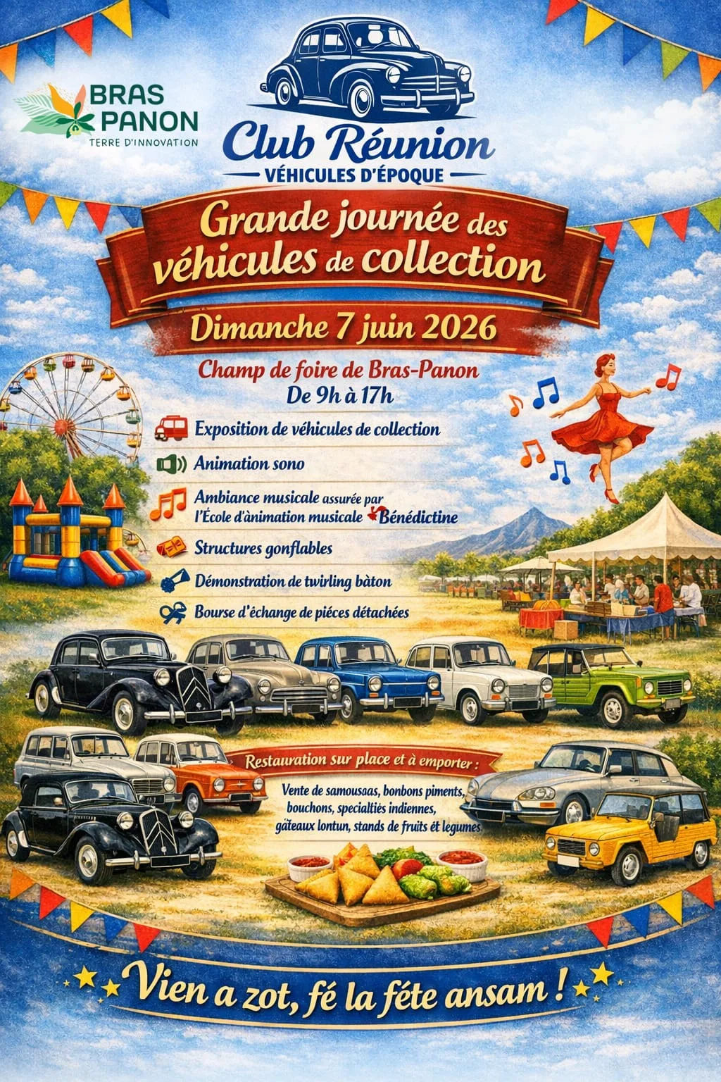 EXPOSITION DE VÉHICULES DE COLLECTION