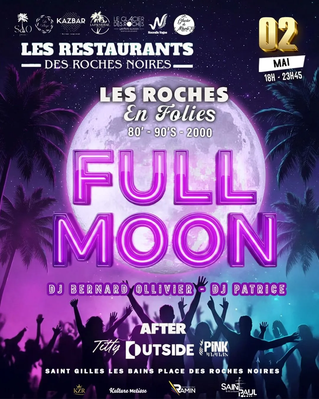LES ROCHES EN FOLIES : ÉDITION FULL MOON