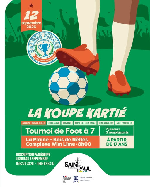 Koupe Kartié – Tournoi à La Plaine - Bois de Nèfles