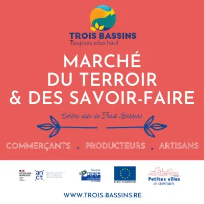 Marché du terroir et savoir-faire de Trois Bassins
