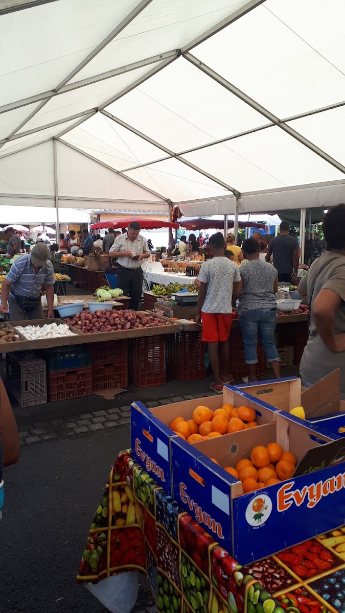 Marché de plaine des palmistes