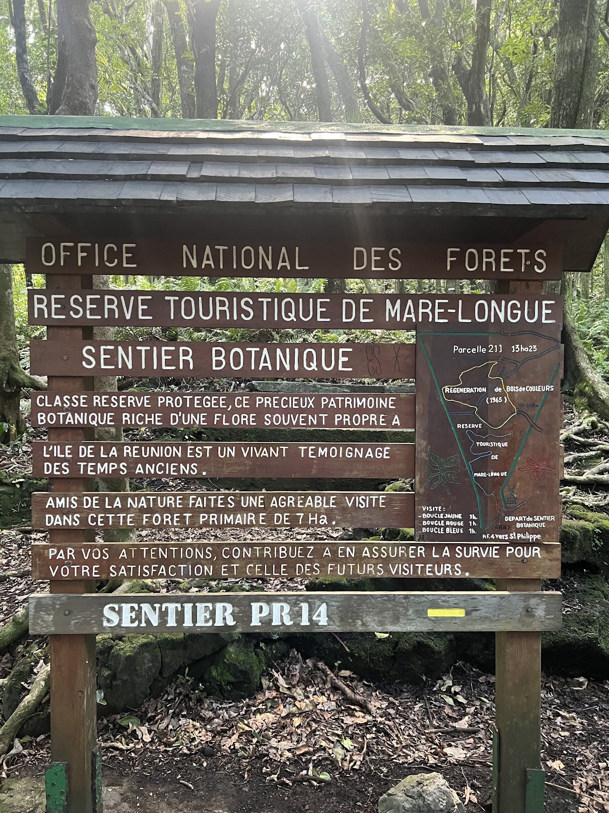 Sentier botanique de Mare-Longue