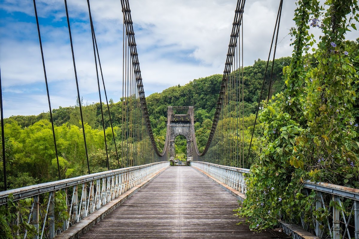 Pont suspendu de la rivière de l'Est