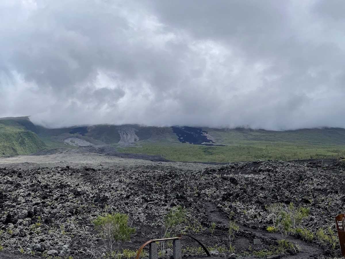 Point de vue - Coulée de lave